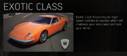 Exotic class tutorial