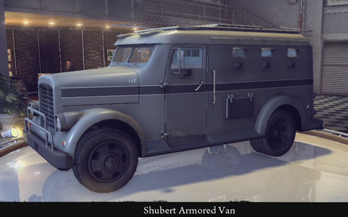 Shubert Armored Van | Mafia Wiki | Fandom Shubert Armored Van | Mafia Wiki | Fandom