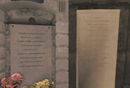 Grave marker names