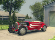 Waybar Hot Rod Front Quarter View