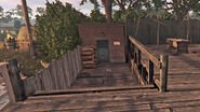 Underground bunker entrance