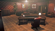 Renovated interior Lincoln's office