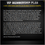 VIP Membership Plan