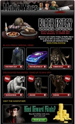 Black Friday Sale 2009 Newletter Promo