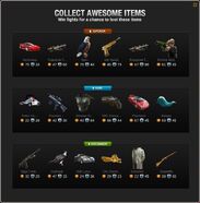 Fight Rewards As Of June 2011