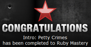 Petty Crimes Ruby