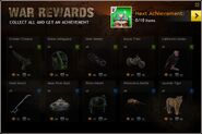 New War Rewards Page 2nd Tier