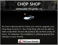 Chop Shop Level 13