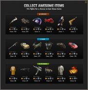 Fight Loot As Of May 2011