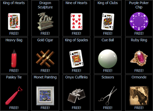 Free gift collections