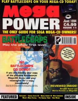 Magazine SEGA MEGADRIVE FAN REVUE – Import Japon, Novembre 1993