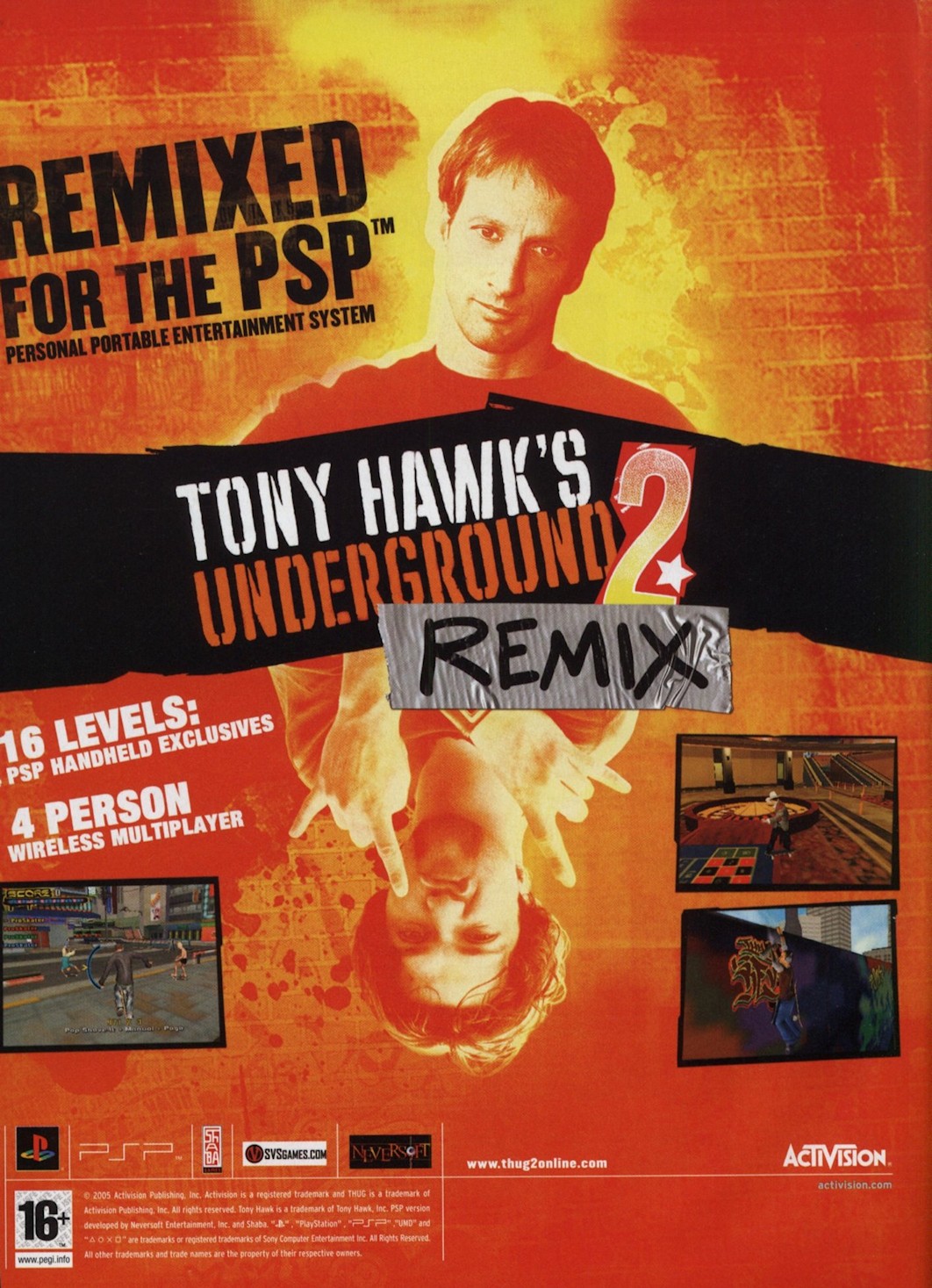 Tony Hawk's Underground 2 Remix - PSP