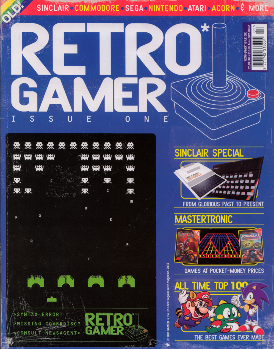 Retro Gamer Issue 1 Magazines from the Past Wiki Fandom
