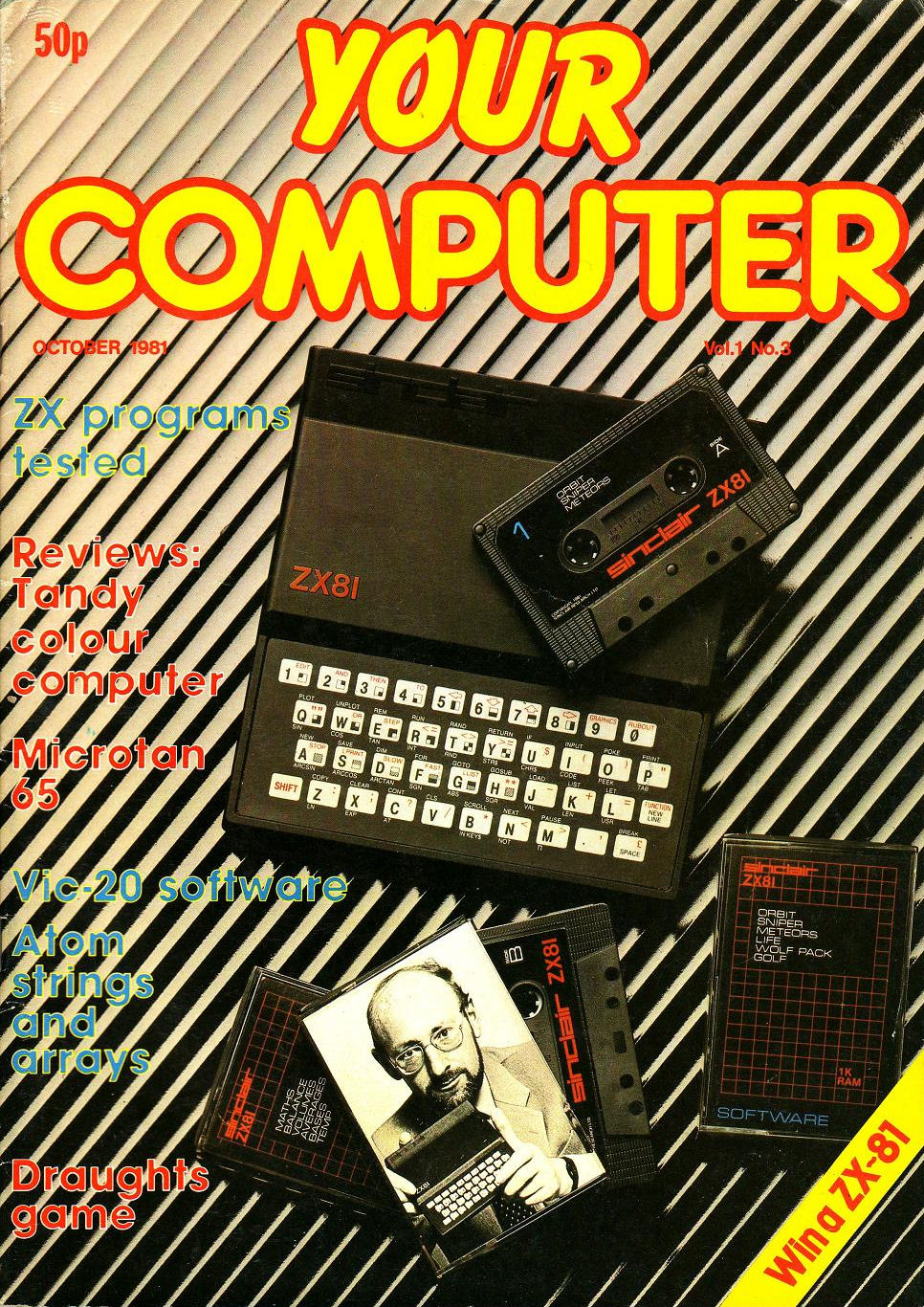 Sinclair ZX81 Cassette No 1 | Magazines from the Past Wiki | Fandom