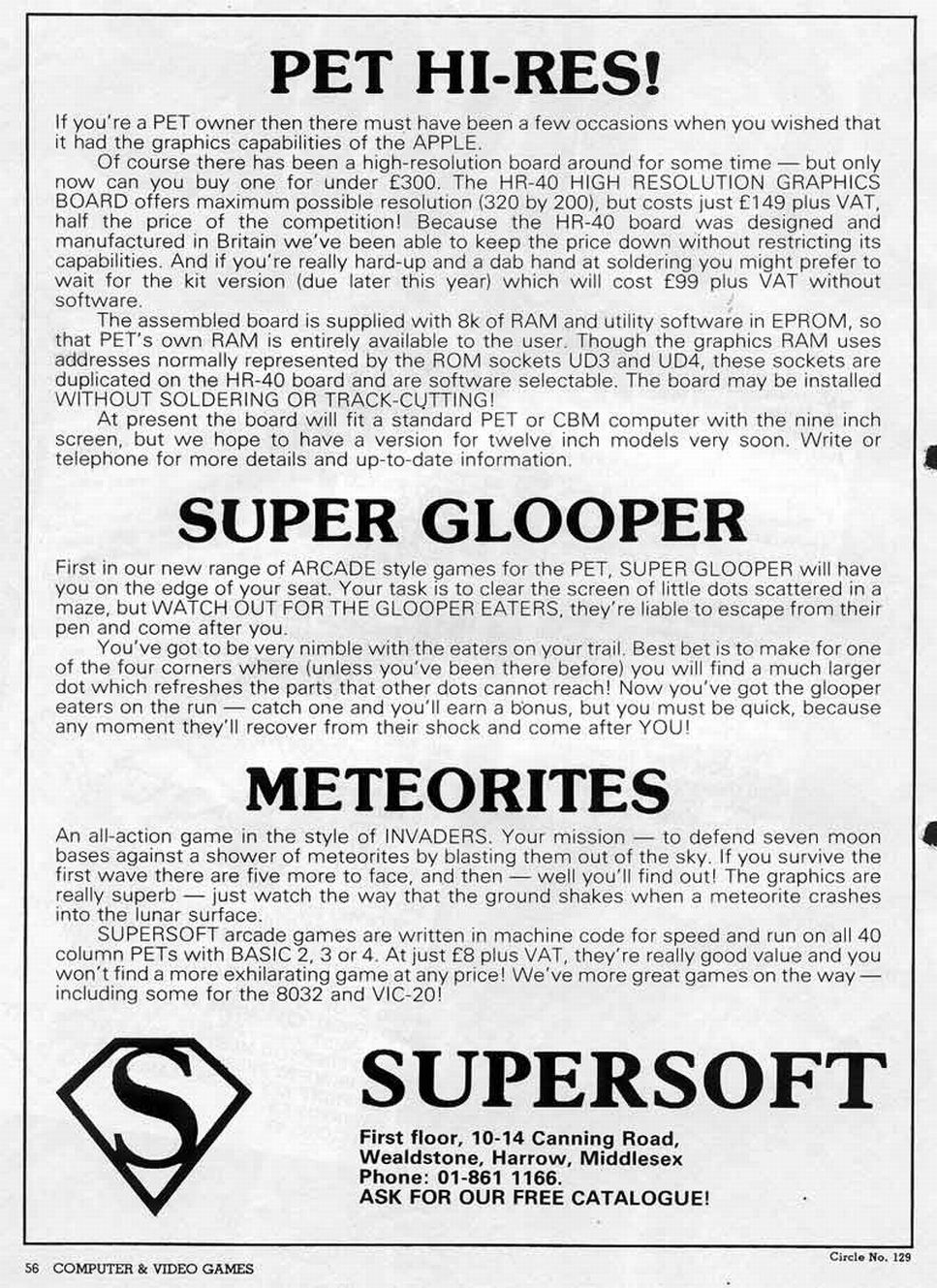 Super Glooper, Magazines from the Past Wiki