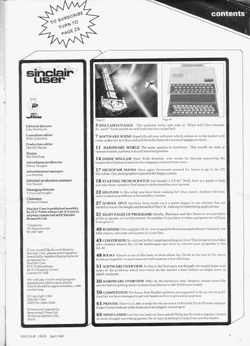 その他 STORY 1 JANUARY 2011 Sinclair User Issue 1 | Magazines from the Past Wiki | Fandom