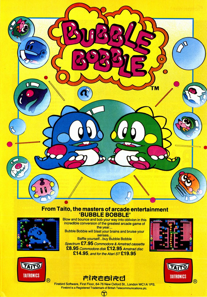 Bubble Bobble - Master System - Review 