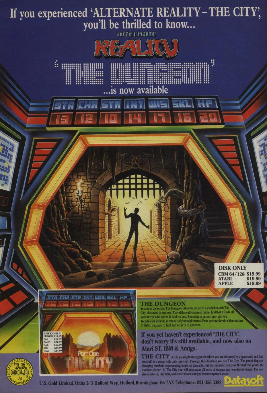 Alternate Reality: The Dungeon | Magazines from the Past Wiki | Fandom