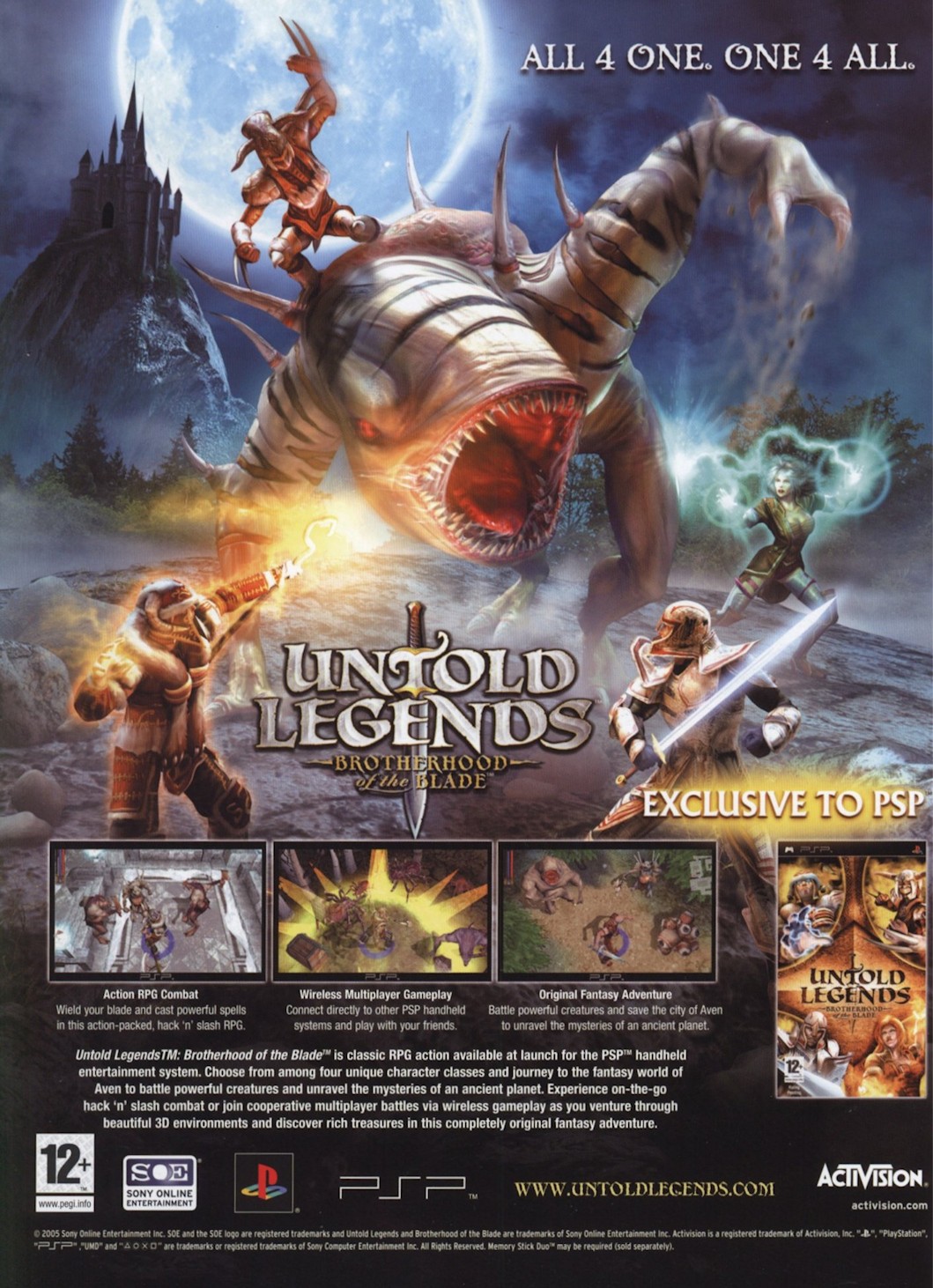 その他 Untold Legends: Brotherhood of the Blade - PSP Untold Legends: Brotherhood of the Blade - Wikipedia