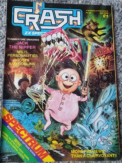 Crash Front Cover Gallery | Magazines from the Past Wiki