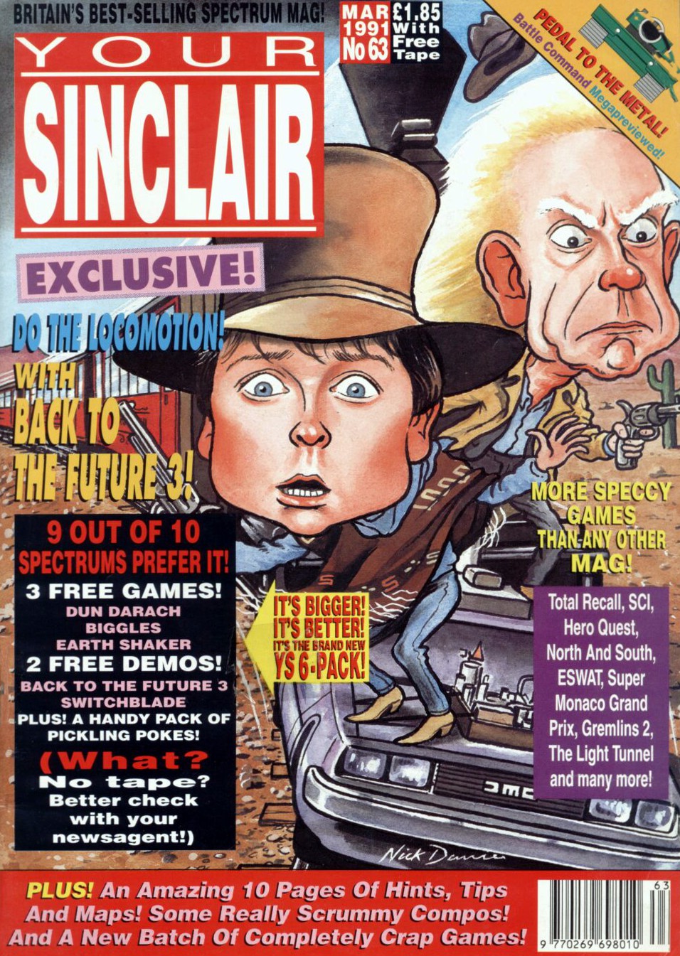 Your Sinclair Issue 63 | Magazines from the Past Wiki | Fandom