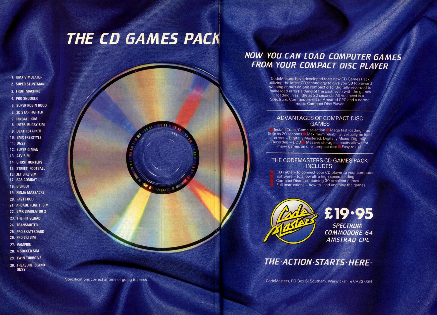 The CD Games Pack | Magazines from the Past Wiki | Fandom