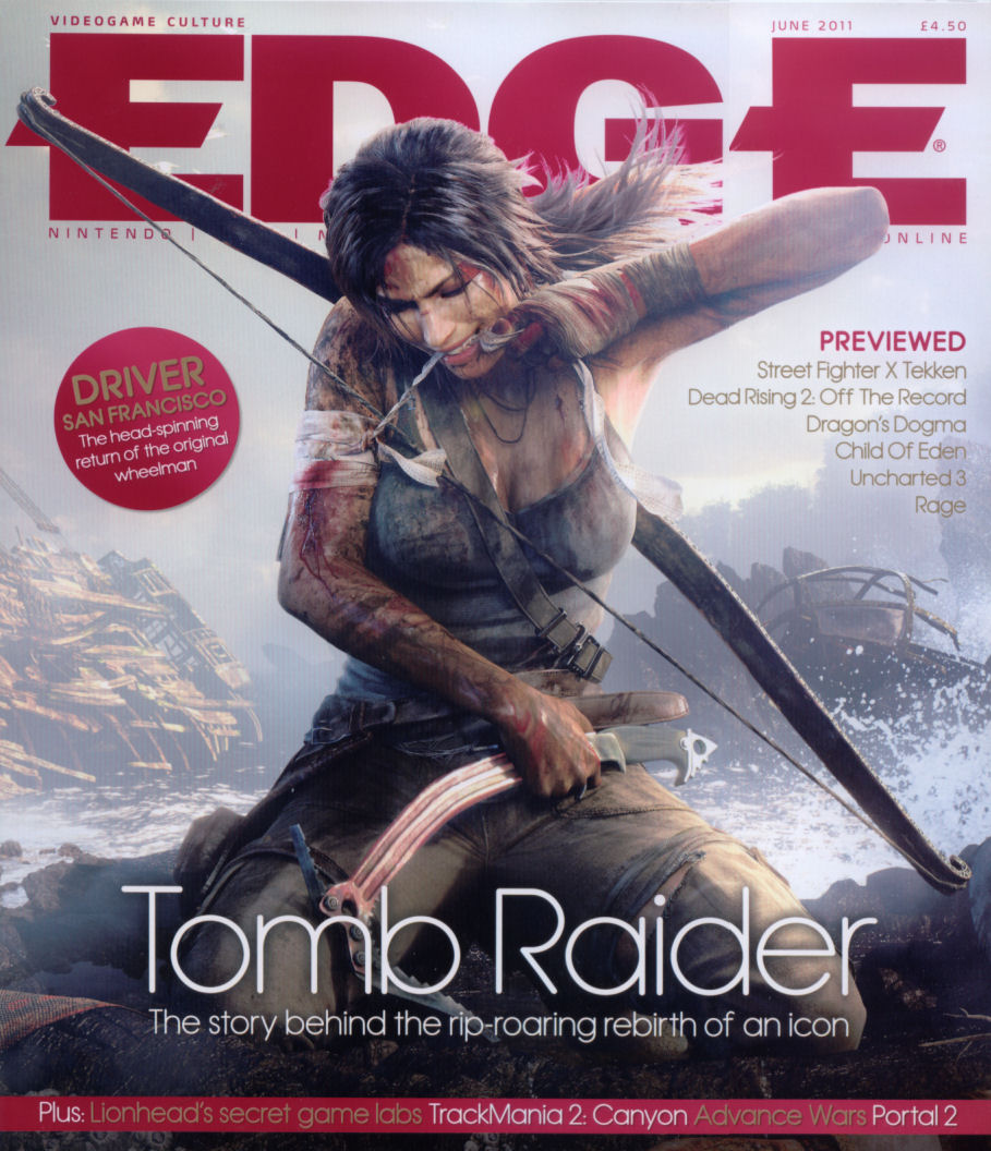 Edge журнал. Tomb Raider журнал. Tomb Raider 2013 Cover.