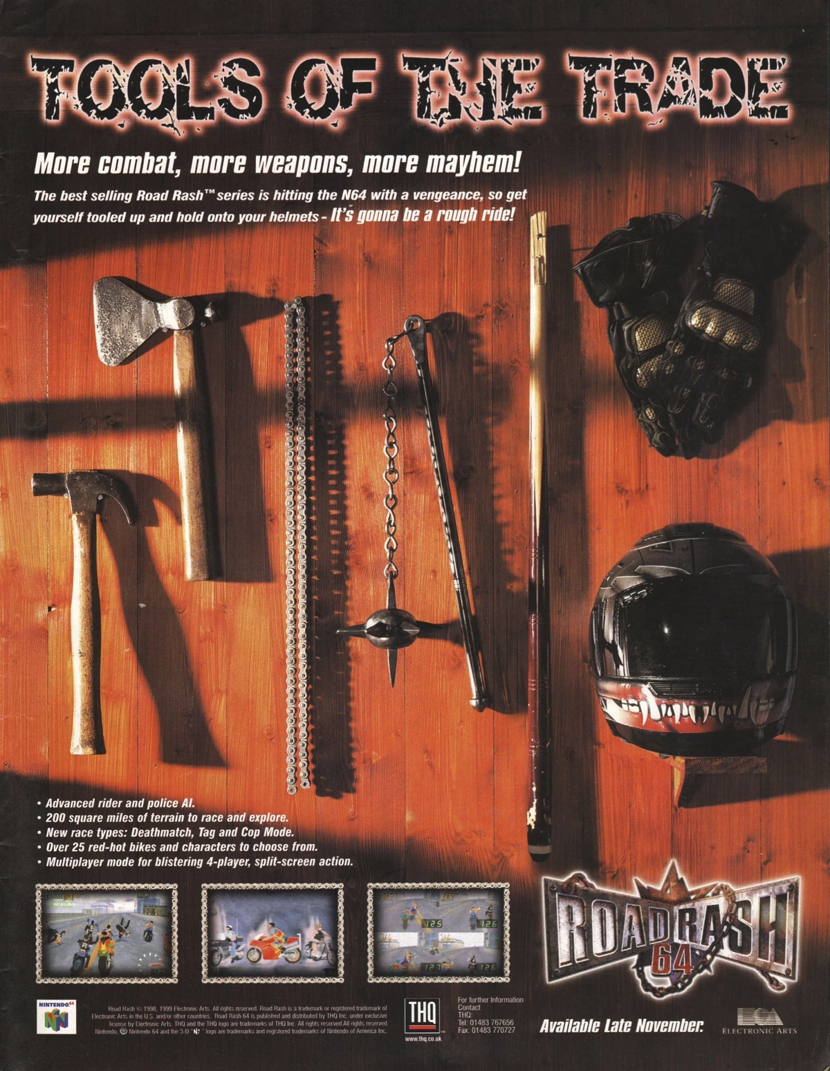 Road Rash 64 | Magazines from the Past Wiki | Fandom