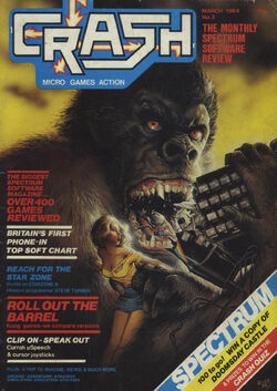 Crash Front Cover Gallery | Magazines from the Past Wiki Crash Front Cover Gallery | Magazines from the Past Wiki