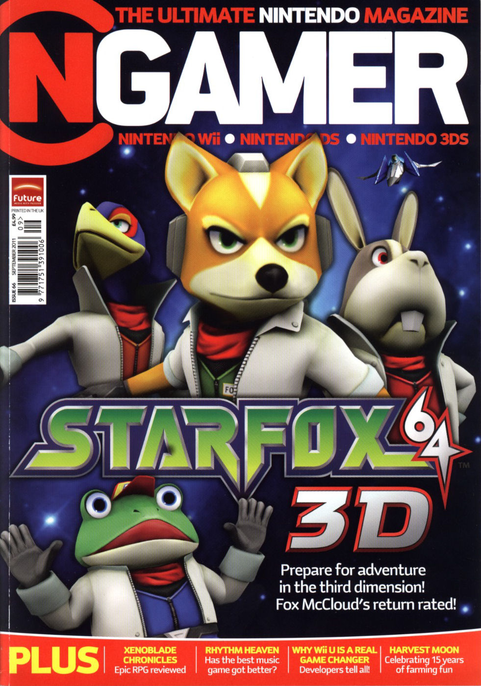 Starfox 64 3D Star Fox 3DS Original Nintendo Magazine Advert