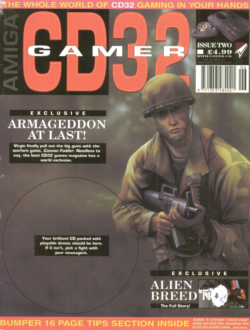 Amiga CD32 Gamer Issue 2 | Magazines from the Past Wiki | Fandom