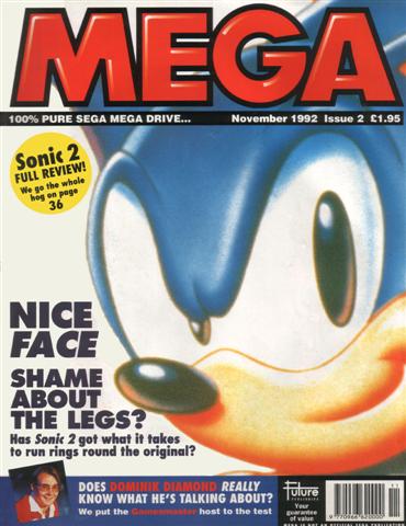 Sonic the Hedgehog 2 - Mega Drive review from Games Master Issue 1