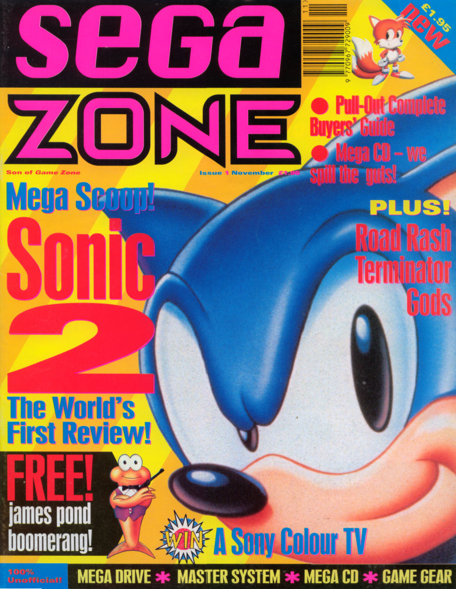 Sega Zone Issue 1 | Magazines from the Past Wiki | Fandom