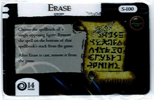 Erase | Mage Knight Wiki | Fandom