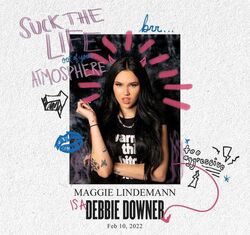 LØLØ on the Meaning of 'debbie downer' with Maggie Lindemann