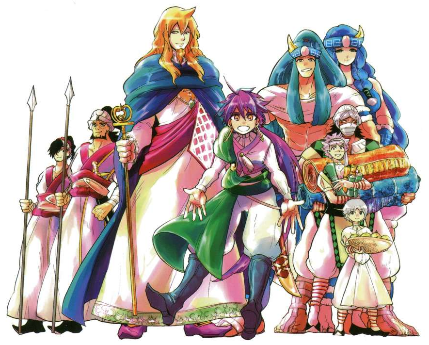 Magi: The Labyrinth of Magic, Magi Wiki