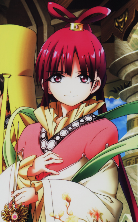 Anime: Magi: The Kingdom of Magic Koumei Ren uses his Djinn Equip to t