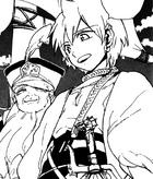 Alibaba with ship's captain