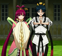 Hakuryuu and Kougyoku