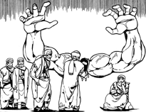 Aladdin vs Thieves.png (84 KB) Ugo's hands sprout from Aladdin's flute