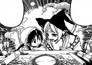 Yamuraiha le enseña a Aladdin sobre la magia