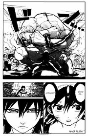Aladdin saca a Ugo de la flauta para defenderse de Judal