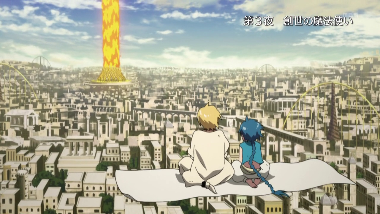 Magi: The Labyrinth of Magic Ep. 3 - The Sorcerer of Creation