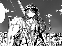 Kouha on a horse