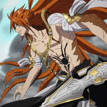 Djinn Equip Image Gallery Magi Wiki Fandom Kouen ren djinn equip (魔装 masō) means compressing the large powers of a djinn in a metal vessel.the metal vessel user, a king vessel, materializes as. djinn equip image gallery magi wiki