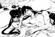 Sinbad aparece en la cama de Kougyoku
