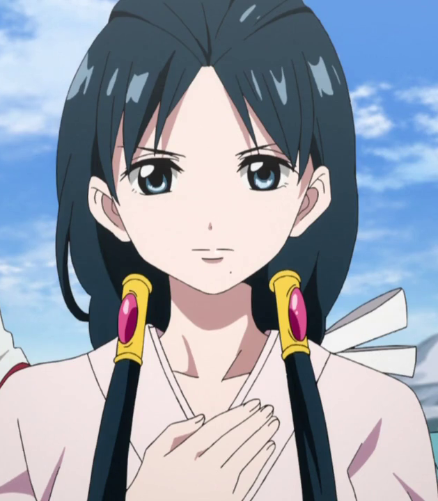 Hakuei Powers Scenes (Magi: Labyrinth of Magic) 