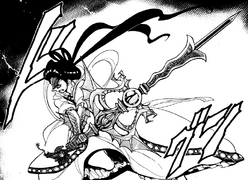 Kougyoku's Djinn Weapon Equip - manga