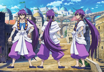 Sinbad Body Design in AOS anime.