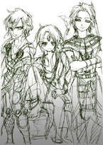 AlaSphTit.png (396 KB) Aladdin, Sphintus and Titus in Websunday Backstage Vol.164